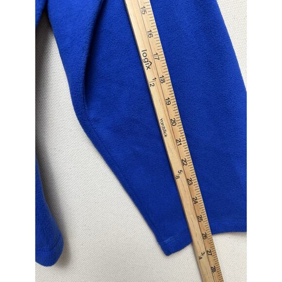 Lands End Men’s Blue Sz XXL Fleece Men’s Full Zip Jacket Zip Pockets - Picture 8 of 15